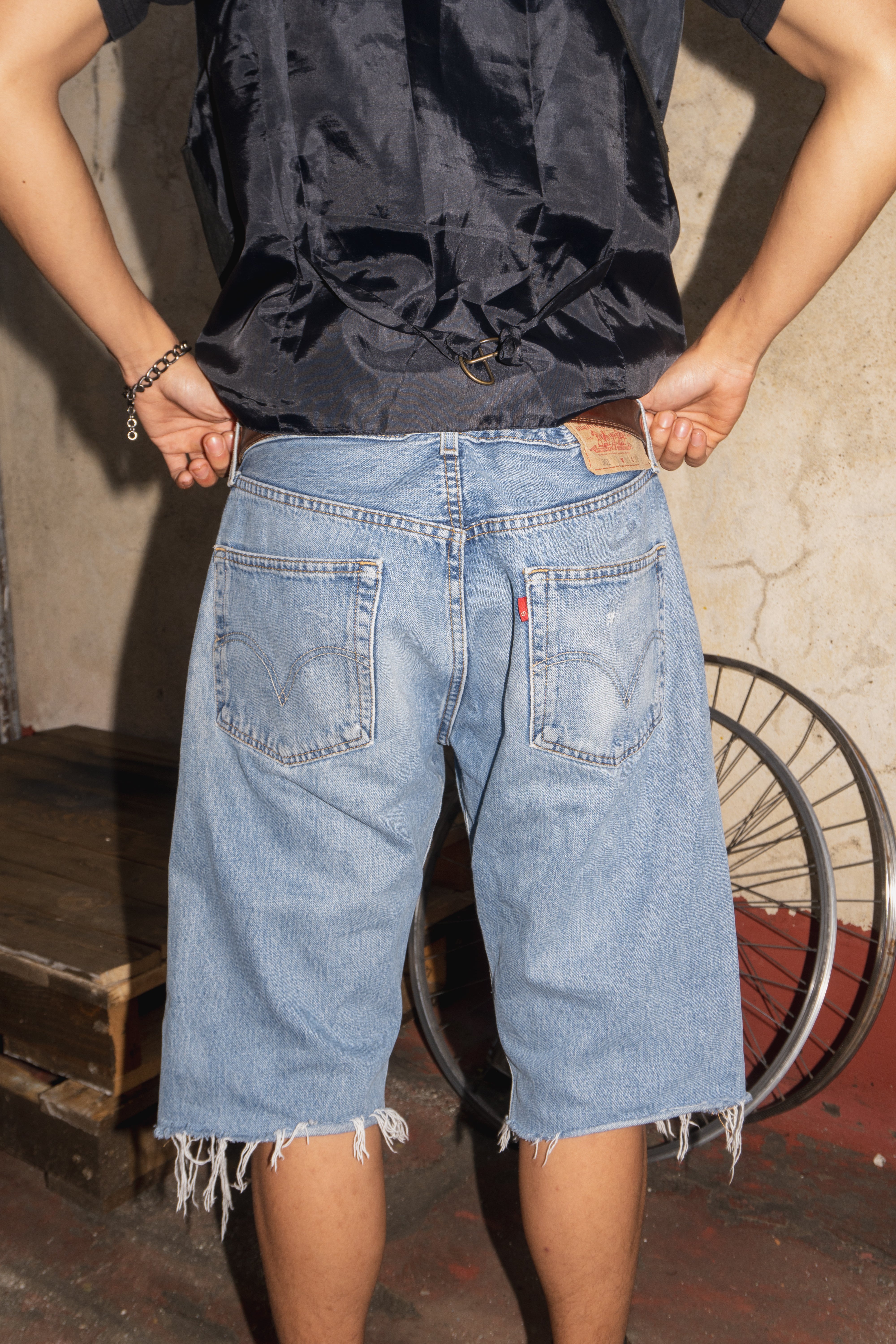 Levi’s shorts jeans 501  tg 31