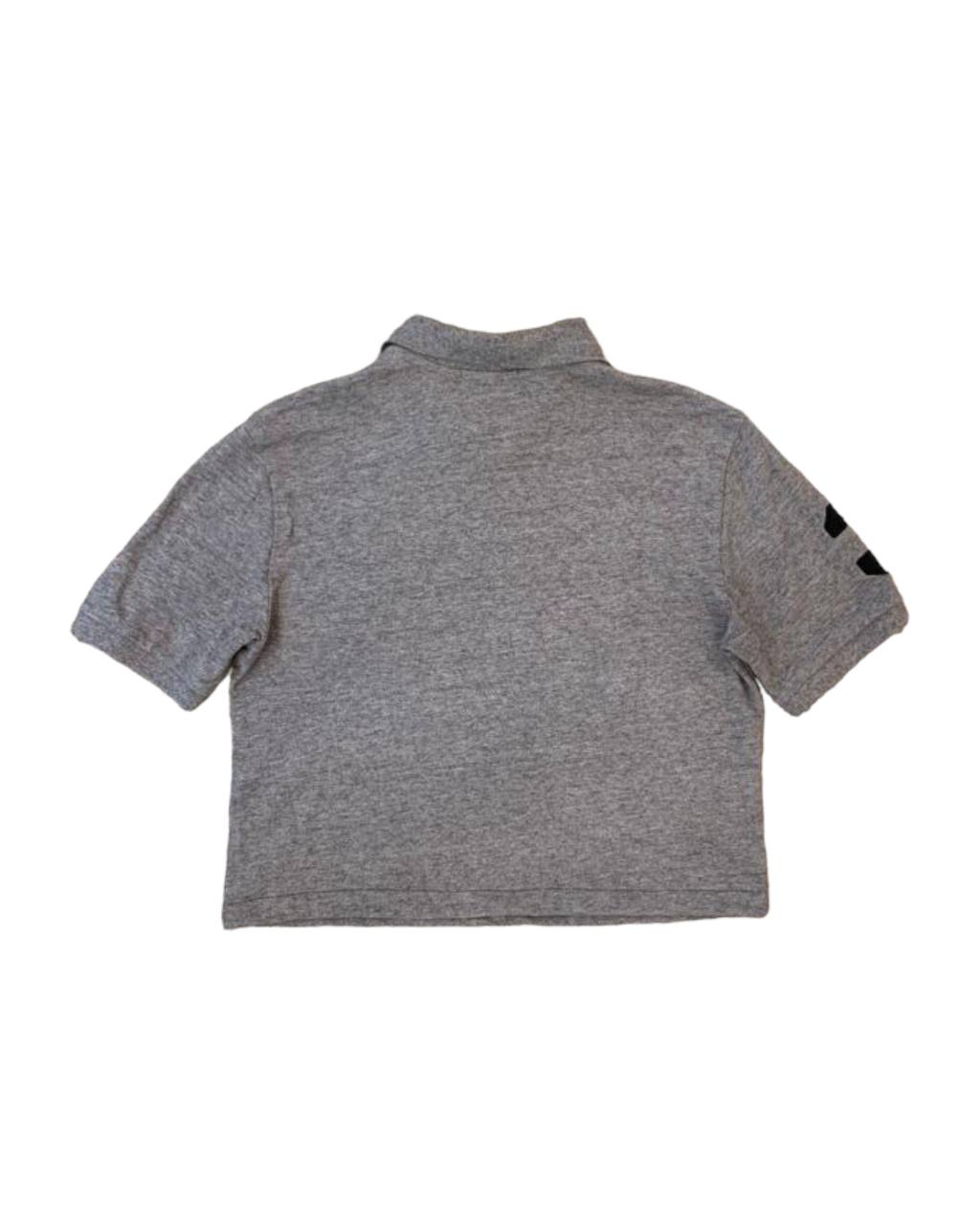 Ralph anthracite cropped polo shirt