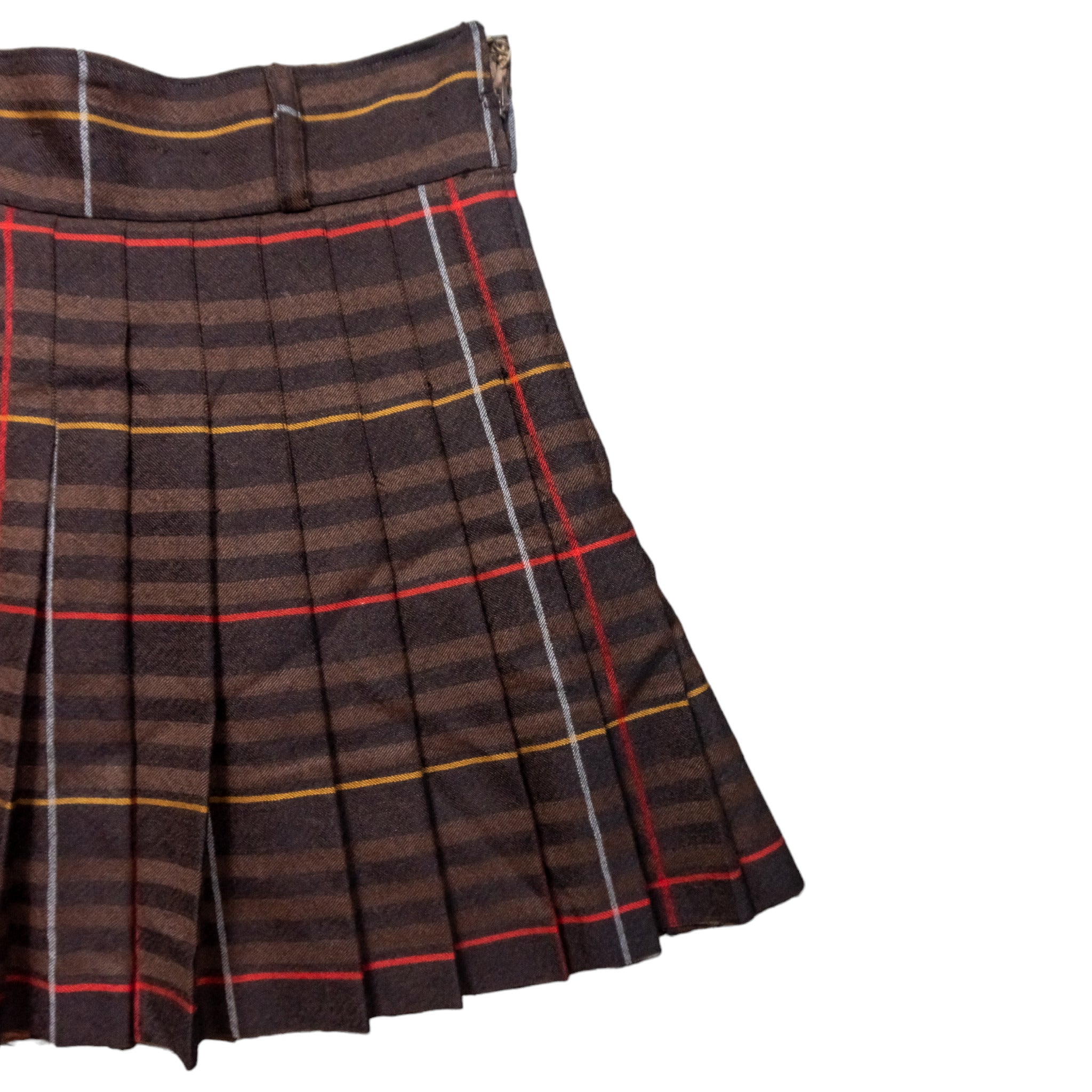 Minigonna plissettata