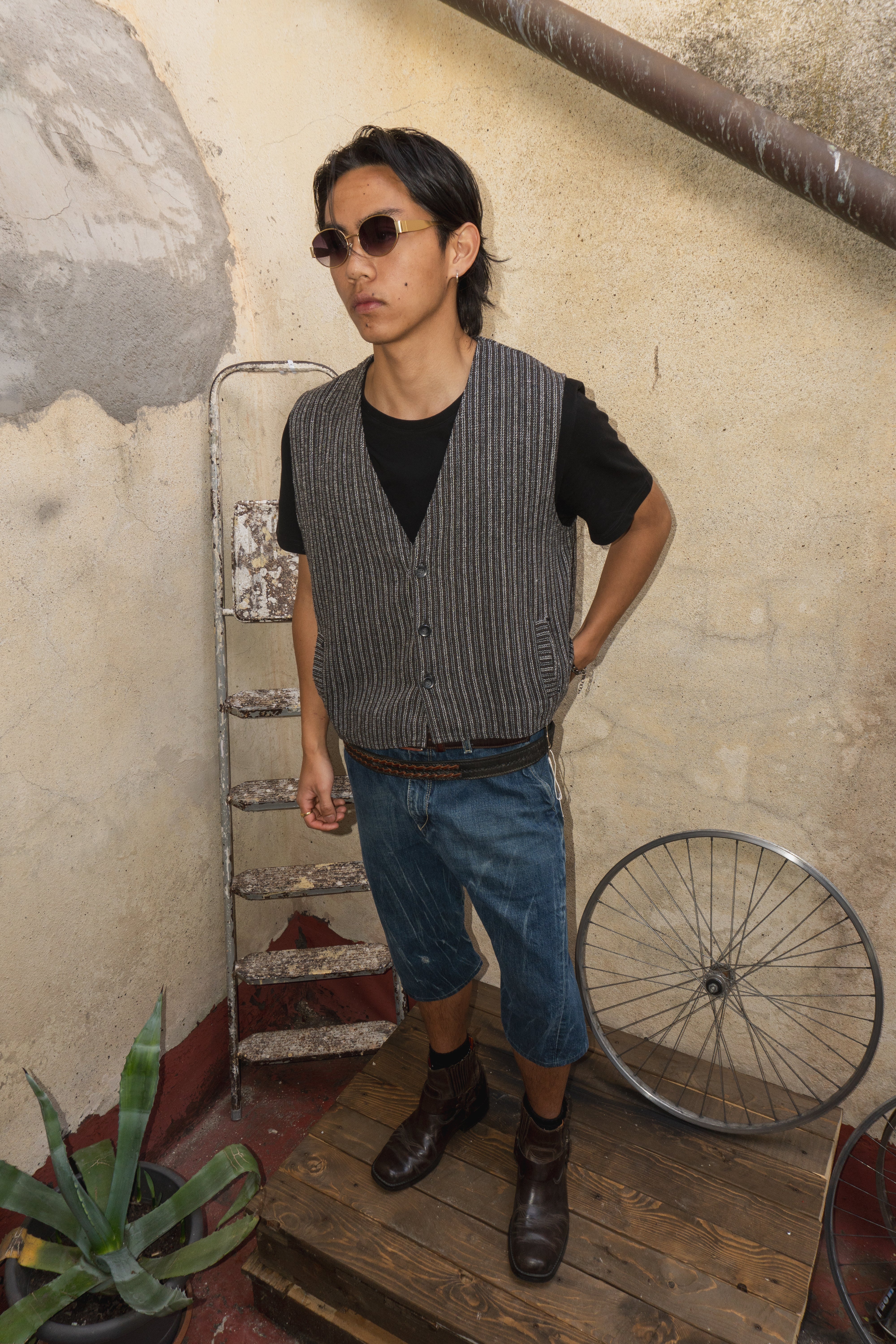 Levi's enginereed short jeans